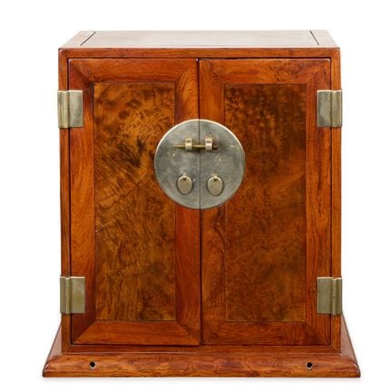 Armoire à livres de voyage pour lettré, ou « kang 