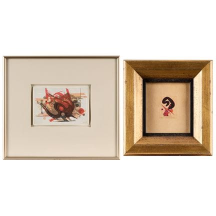 Hodaka Yoshida (Japaner, 1926–1995). Set aus zwei 