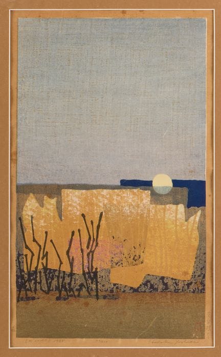 Hodaka Yoshida (Japaner, 1925–1995). Holzschnitt a