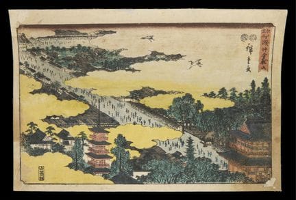Utagawa Hiroshige (Japaner, 1797–1858). Holzschnit