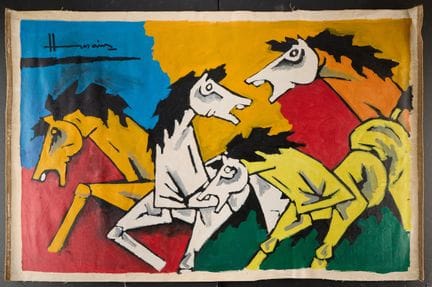 Maqbool Fida Husain (Inder, 1915–2011) zugeschrieb
