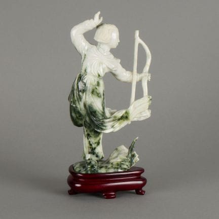 Sculpture en jadéite datant de la période de la Ré
