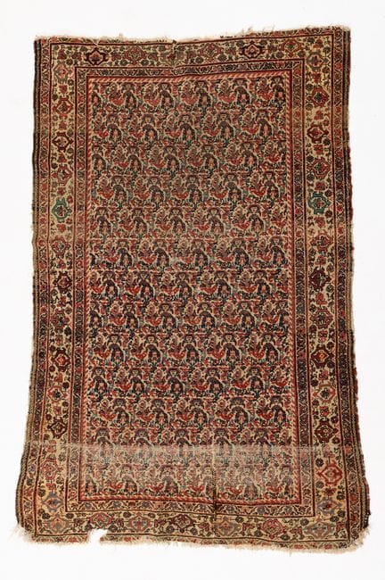 Handgeknüpfter persischer Bijar- oder Yazd-Teppich