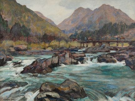 Hiroshi Yoshida (Japaner, 1876–1950). Landschaftsg
