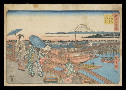 Utagawa Hiroshige (Japaner, 1797–1858). Holzschnit