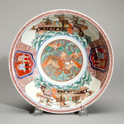 Bol en porcelaine Imari destiné au marché néerland