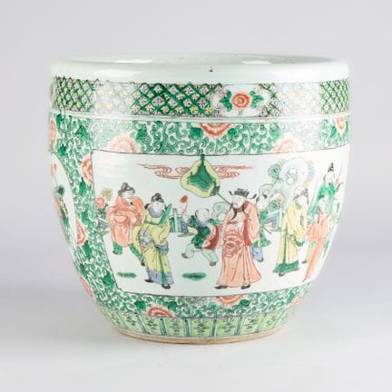 Jardinière chinoise de la « famille verte », XXe s