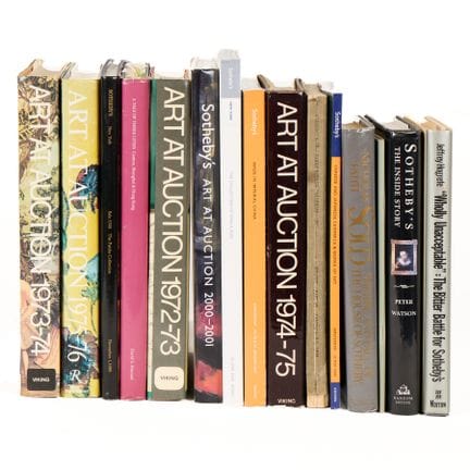 Ensemble de 15 catalogues de ventes aux enchères S