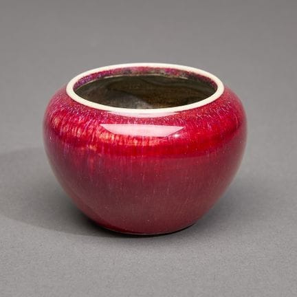 Cruche à eau ou cuvette à pinceaux en porcelaine c