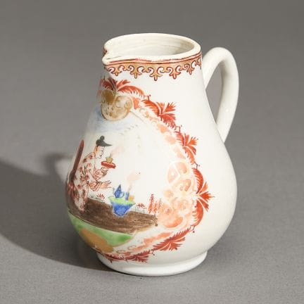 Pot à lait en porcelaine chinoise d'exportation, é