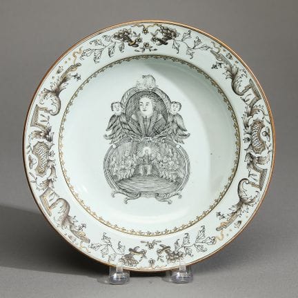 Assiette à soupe en porcelaine « Martin Luther » d