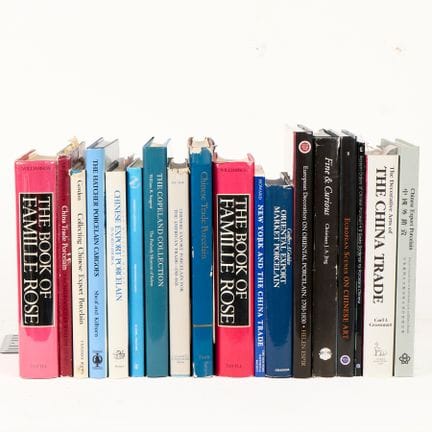 Ensemble de 18 volumes consacrés à la céramique ch