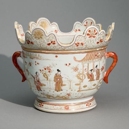 Chinesisches Exportporzellan „Monteith“, Kangxi, c
