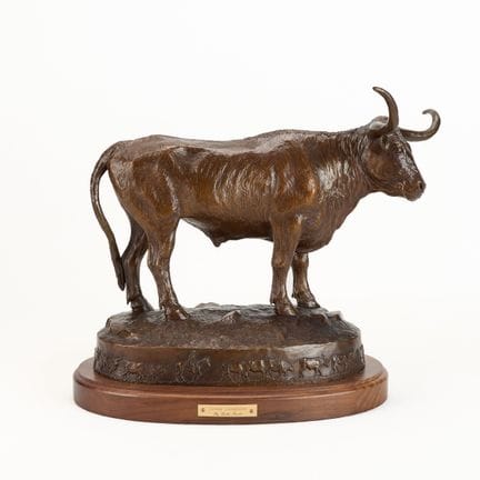 Duke Sundt (American, b. 1948). Bronze sculpture t