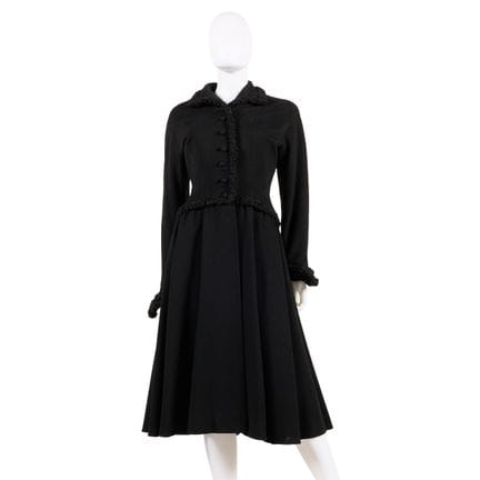 Dior New Look style coat dress. Fabric content unm