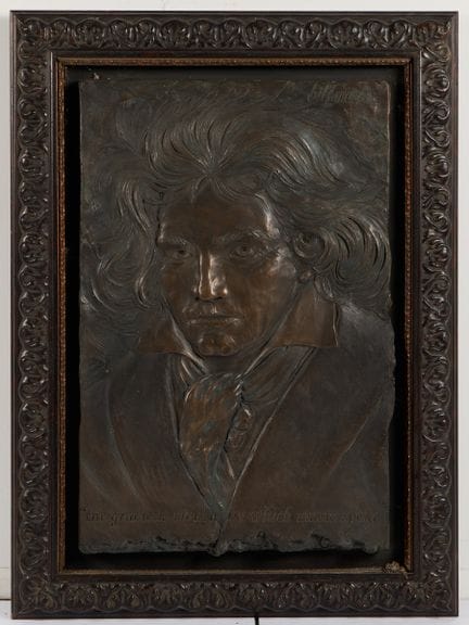 Bill Mack (American, b. 1944). Bonded bronze wall 