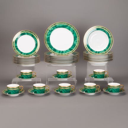 Christian Dior, France. Set of 40 porcelain dinner