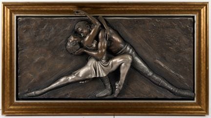 Bill Mack (American, b. 1944). Bonded bronze alto-
