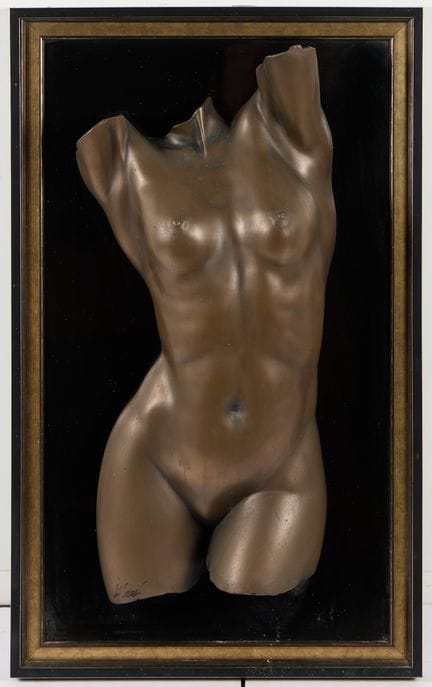Bill Mack (American, b. 1944). Bonded bronze alto-
