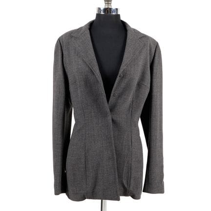 Dolce & Gabbana grey blazer lined at the sleeves a