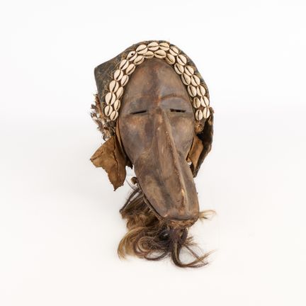 Dan, Cote d'Ivoire or Liberia. Carved wood mask in