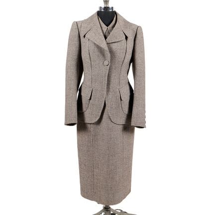 Marc Jacobs grey wool blend blazer and dress. Blaz