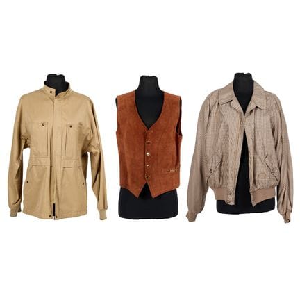 Group of three Gucci men's jackets. Including: one