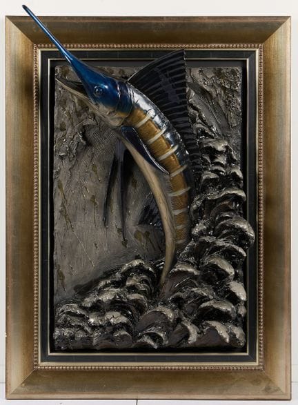 Bill Mack (American, b. 1944). Bonded bronze alto-