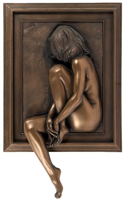 Bill Mack (American, b. 1944). Bonded bronze alto-