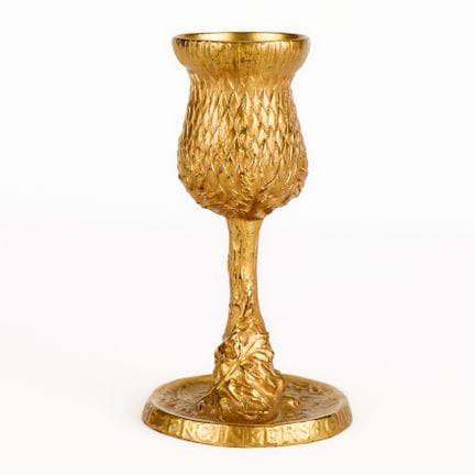 Tiffany & Co., United States. Gilt bronze "Enginee