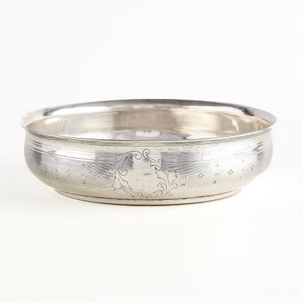 Ottoman Empire .900 silver bowl of rounded form. F