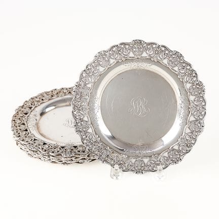 Gorham, United States. Eight sterling silver pierc