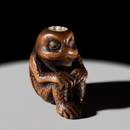 OGASAWARA ISSAI: UN IMPORTANTE Y MAGNÍFICO NETSUKE