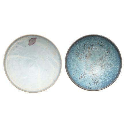 Deux bols chinois de type Jun, dynastie Yuan-Ming 