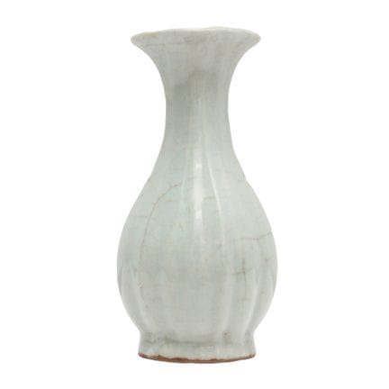 Vase mural chinois de type Guan, XIXe siècle 十九世紀 