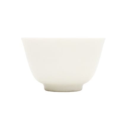Tasse chinoise à glaçure blanche, XIXe/XXe siècle 
