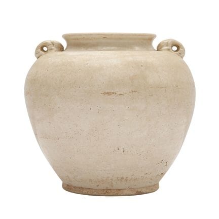 Jarra china con esmalte blanco, dinastía Tang 唐, j