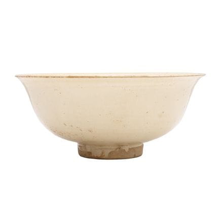 中国白釉盌，宋至金代