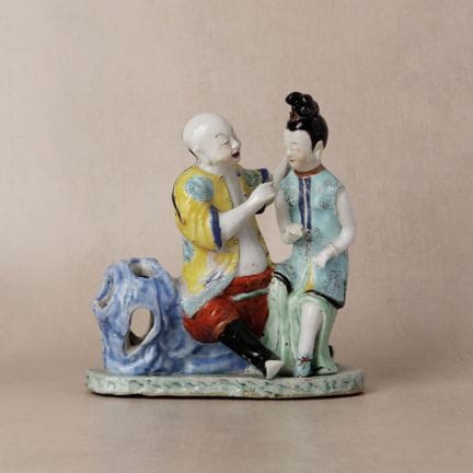Une belle figurine chinoise d’exportation de style