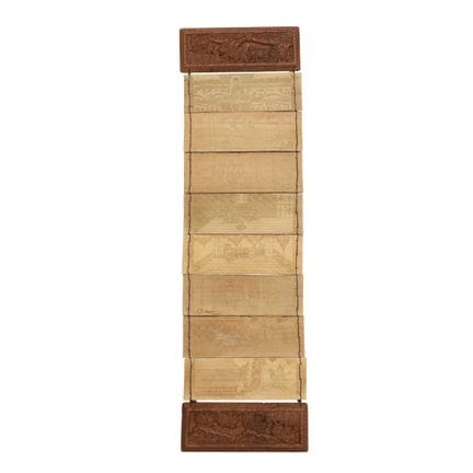 Manuscrit birman sur feuille de palmier, XIXe-XXe 