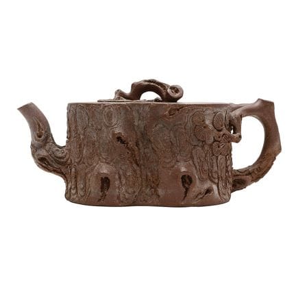 Théière chinoise en zisha d’Yixing à motif de « pi