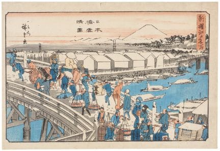 Utagawa Hiroshige (1797-1858) Temps clair après la