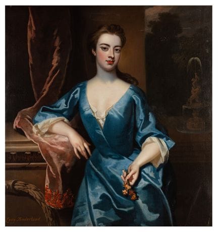 迈克尔·达尔（瑞典/英国，1659-1743）  安妮·斯宾塞（娘家姓丘吉尔）肖像，桑德兰伯爵夫人（