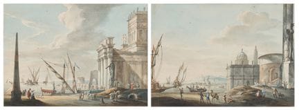 Jacob van der Ulft (néerlandais, 1627-1689)  Capri