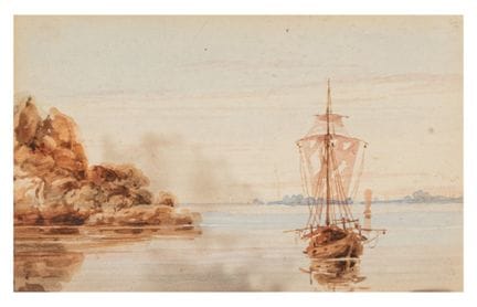 Sir Charles D'Oyly (britannico, 1781-1845)  Naviga