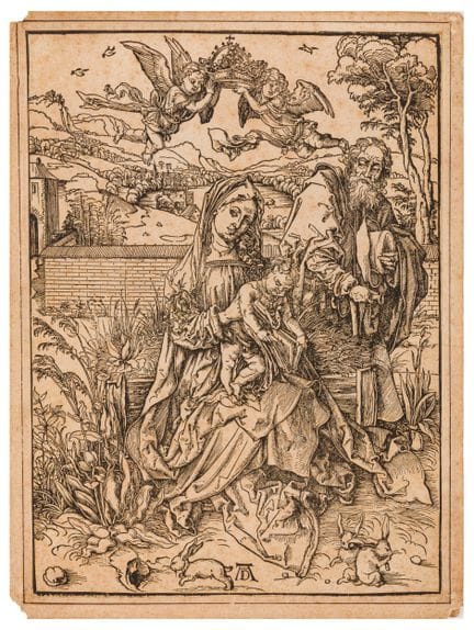Albrecht Dürer (allemand, 1471-1528)  La Sainte Fa