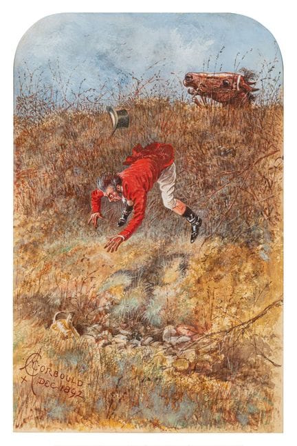 Alfred Chantrey Corbould (britannique, 1852-1920) 