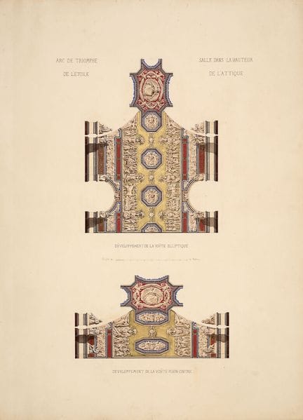 Abel BLOUET ( Passy 1795-Paris 1853)
Arc de Triomp
