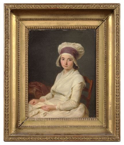 Jan Anton de PETERS (1725-1795)
Jeune fille à l'ou