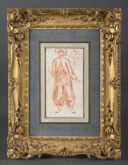 Charles PARROCEL (Paris 1688-1752)
Étude de Turc p